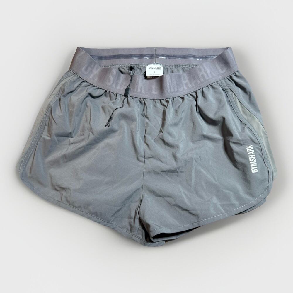 Gymshark Women’s Training Loose Fit Shorts Grey Large L GLSH3927